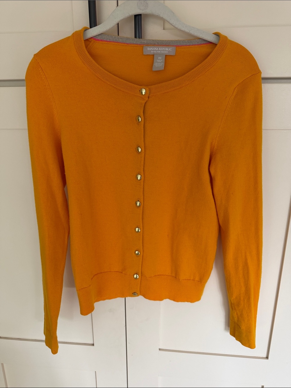 Banana Republic Extra Fine Merino Wool Cardigan